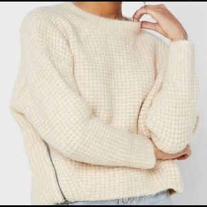 Topshop Chunky Crew Neck Sweater